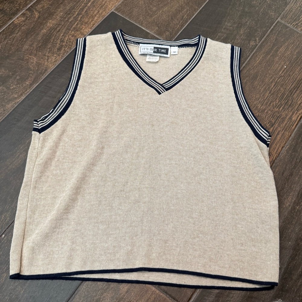 EUC It’s Our Time Boys Sweater Vest
